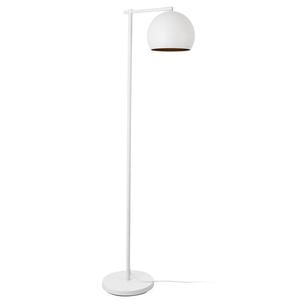 Golvlampa Skiptvet Ø30x150 cm metall vit [lux.pro]