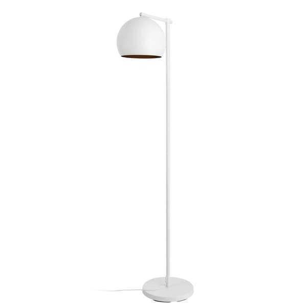 Golvlampa Skiptvet Ø30x150 cm metall vit [lux.pro]