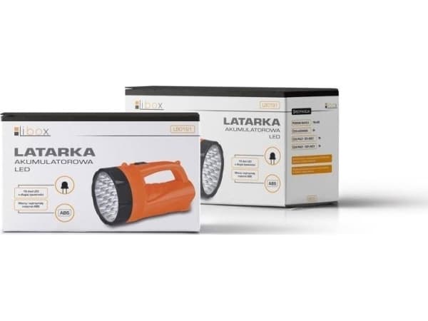 Taskulamppu Libox LED ladattava etsinvalaisin LB0191 LIBOX LIBOX