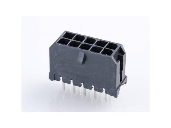 Molex Sisäänrakennettu tappiliuska (vakio) 430451029 1 kpl Lokero