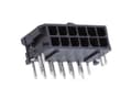 Miniatyrbilde 3 av 3: Molex Indbygningsstiftliste (standard) 430451221 1 stk Tray