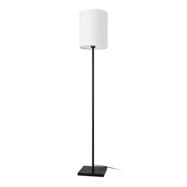 Golvlampa Solna Ø28x157,5 cm textil vit [lux.pro]