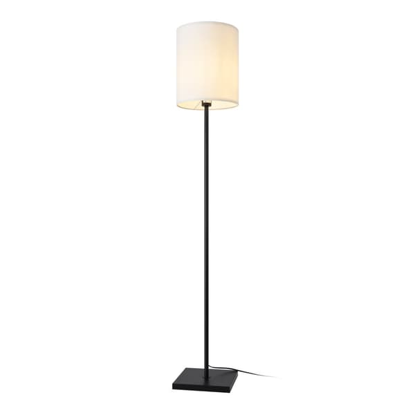 Golvlampa Solna Ø28x157,5 cm textil vit [lux.pro]