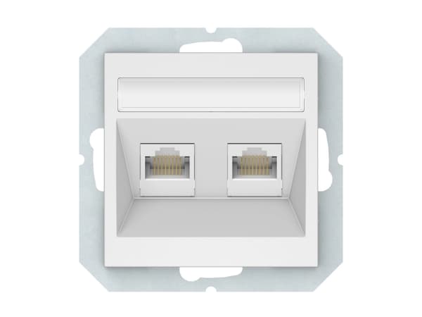 Vilma Comp Uttag 2Pl Wmat Klrj45-26E2-02 Qr