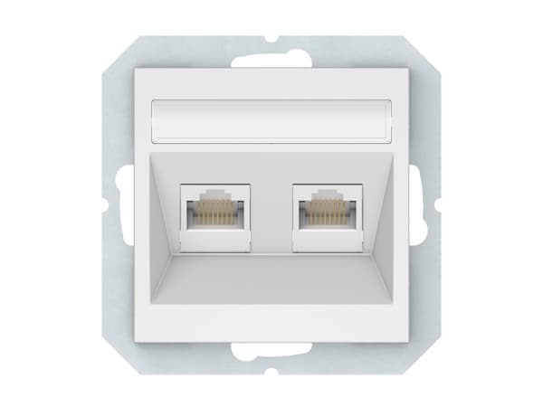 Vilma Comp Uttag 2Pl Wmat Klrj45-26E2-02 Qr