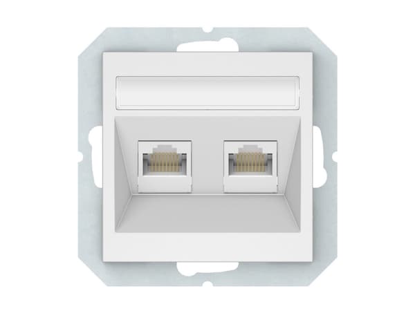 Vilma Comp Uttag 2Pl Wmat Klrj45-26E2-02 Qr