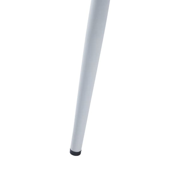 Stol Kangasniemi set om 2 vit 82x56x52 cm [en.casa]