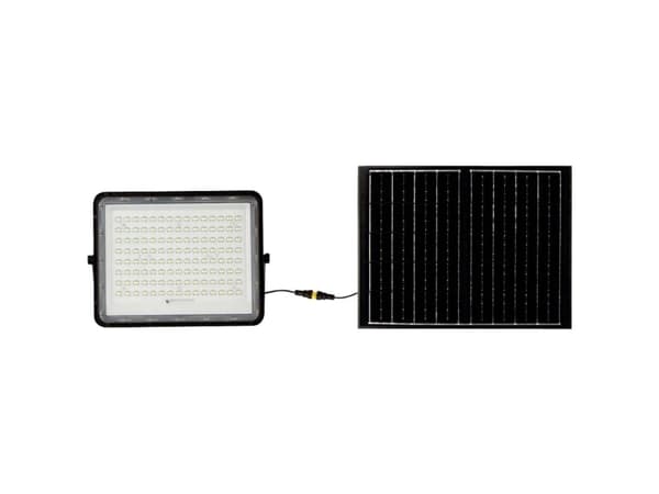 V-TAC VT-180W 7827 Aurinkovalaisin Kylmä valkoinen musta