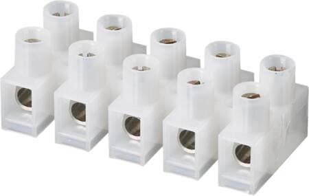 Liitinlohko5x2,5 mm²Polyamidi, läpinäkyvä halogeeniton