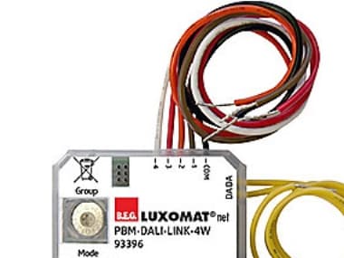 B.E.G BEG 93396 PBM-DALI-LINK-4W valkoinen Painonappiliitäntä