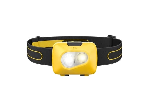 GP Batteries 455032, Nyckelringsficklampa, Svart, Gul, Knappar, 1 m, LED, 2 lamp(or)