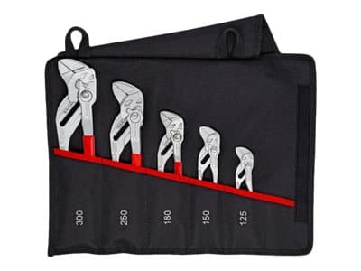 KNIPEX - Tongue and groove pliers set - 5 deler - inn verktøysrull