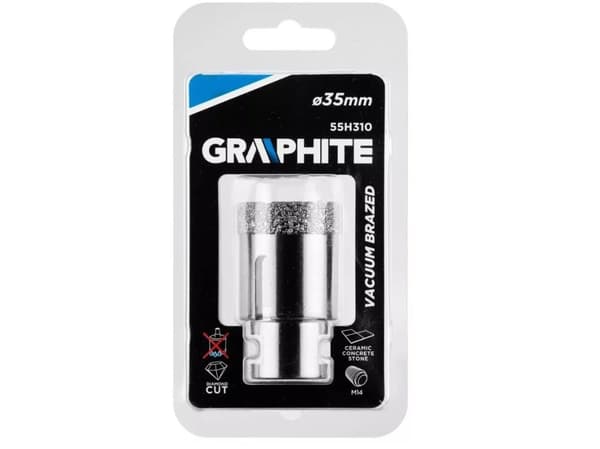 Diamant-hullesav Graphite 35mm x M14