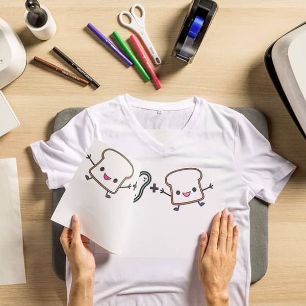 Cricut Explore/Maker Infusible Ink Fine Point 5-Pack Basics Stiftsats Röd, Svart, Violett, Brun, Grön