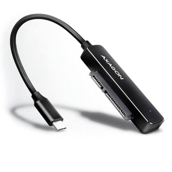 AXAGON ADSA-FP2C HDD-dockningsstation Svart