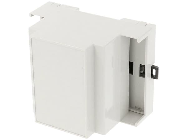 Hammond Electronics 1597DIN4MC53 DIN-kiskokotelo suljettu 90 x 58 x 71 PPO Vaaleanharmaa 1 kpl