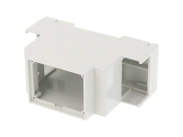 Hammond Electronics 1597DIN2MH53 DIN-kiskokotelo avoin 90 x 58 x 36 PPO vaaleanharmaa 1 kpl