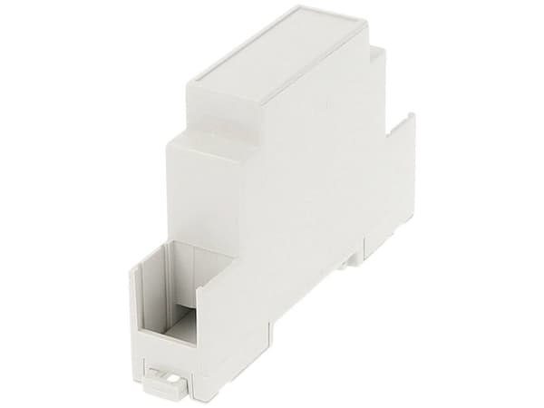 Hammond Electronics 1597DIN1MC53 DIN-skena kapsling stängd 90 x 58 x 18 PPO Ljusgrå 1 st