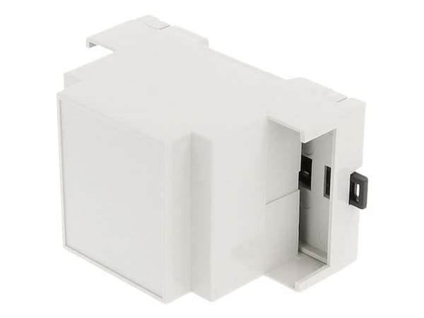 Hammond Electronics 1597DIN3MC53 DIN-kiskokotelo suljettu 90 x 58 x 53 PPO Vaaleanharmaa 1 kpl