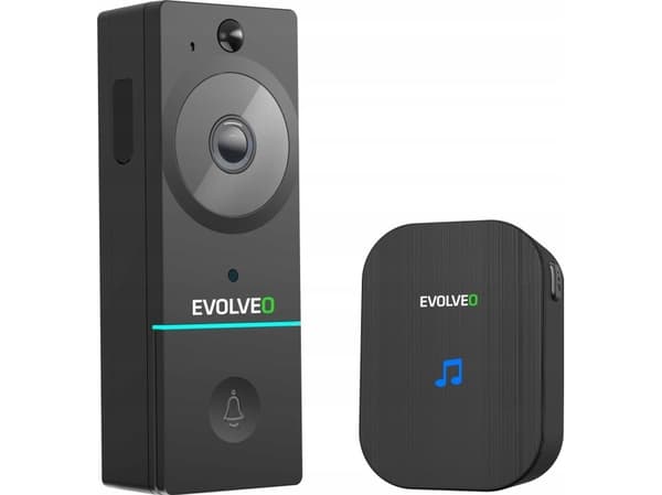 Evolveo Ringo RINGORLY doorbell chime Black Svart
