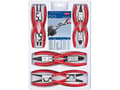 Miniatyrbild 1 av 4: Knipex 00 20 04 V01 Seeger ringtång-slt Lämplig för ytter- och innerringar 19-60 mm, 12-25 mm 10-25 mm, 19-60 mm Spetsig form rak, vinklad 90°
