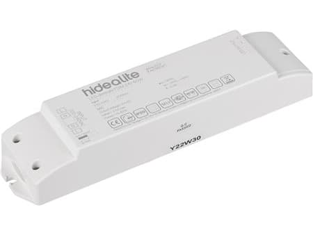 LED-dimtrafo FDIM 24 V 60 W. Til fasedæmpning af 24 V LED-strip. Belastning 15-60 W.