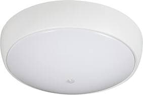 Multi one Ø395 18W, 3000K, 1808lm, IP44, 230V. Pir samt slaveudgang max 400W.