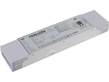 LED-dimmertransformator RGBW/TW DALI 24 V 200 W. För styrning av LED-list RGBW/TW via DALI typ DT8 med en adress. 100 W max. per utgång