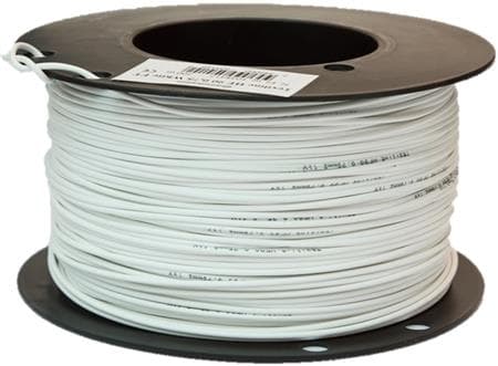 Tunnväggig halogenfri anslutningskabel, flertrådig och förtennad 150/250V - (200 meter)