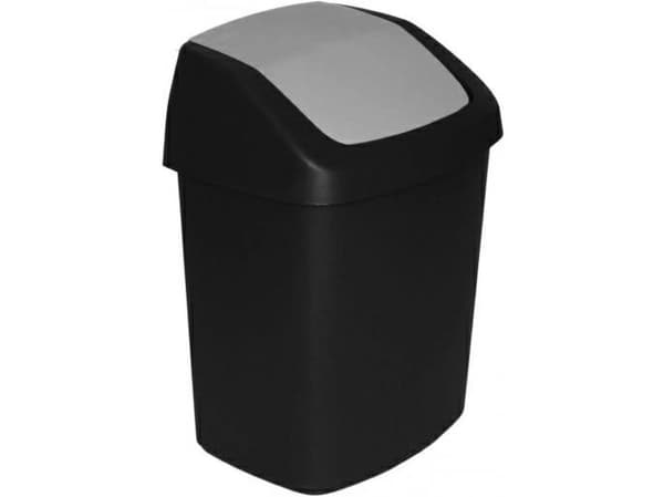 Curver / Keter CURVER KOSZ NA ŚMIECI 25L /Sort/ Sølv