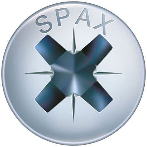 Reyher SPAX universalskrue 3,5x25 R88093 krydsudskæring med rund hoved WIROX (880930100035025)