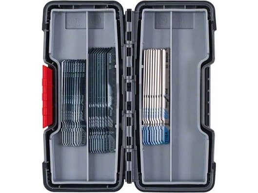 Bosch 2 607 010 903, Sticksågblad, Metall, Trä, Svart, Grå, 30 st
