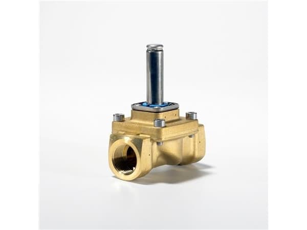 DANFOSS Godkendelse: ACS; PZH; RISE; SINTEF; WRAS, Husets materiale: Eco messing, Drift: Tvangsservostyret, Antal veje: 2/2