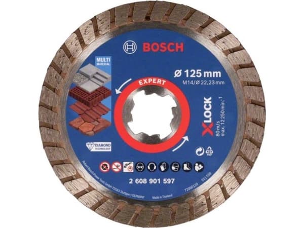 Bosch DIAMANTSKIVE 125MM EXP TURBO MULTI XL
