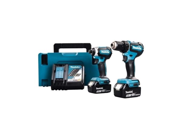 Accum. tool compl. 18V 2x5.0Ah Li-Ion, (DDF485+DTD153), BL