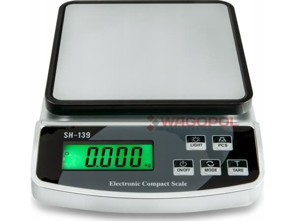 ELEKTRONISK VÆGT SH-139 15KG
