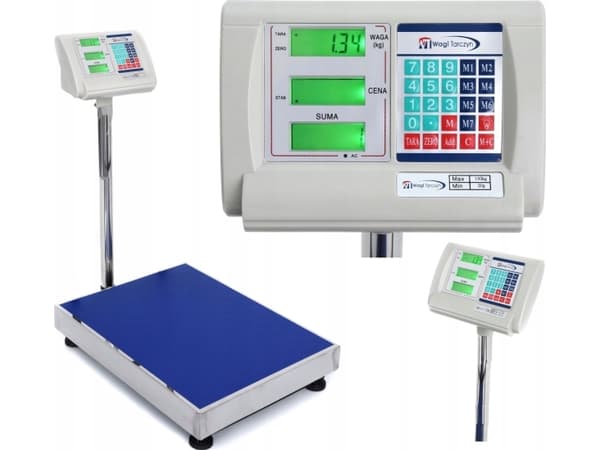 PLATFORMSVÆGT WT-104 150KG