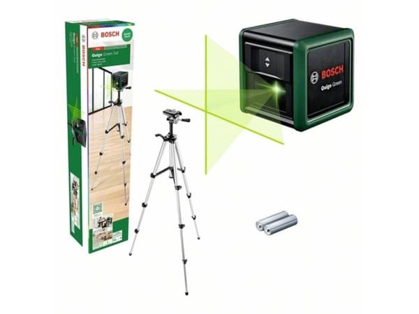 Bosch Home and Garden Quigo Green Set Krydslinjelaser