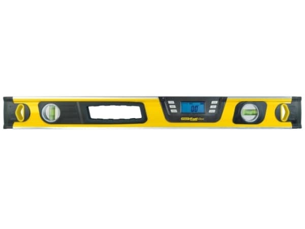 Stanley 0-42-063, 0,4 m, Gjuten aluminium, Svart, Blå, LCD, Gjuten aluminium, 990 g