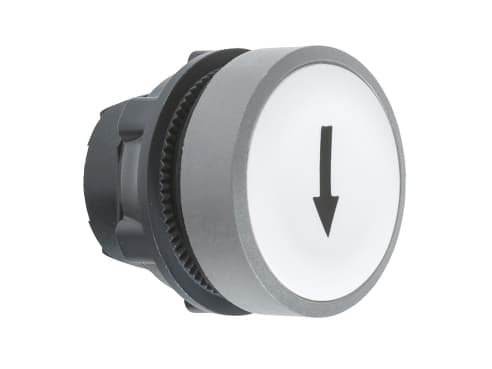 Schneider Electric ZB5, Nappi, Harmaa, IP66, IK03, Luokan II, 18 g