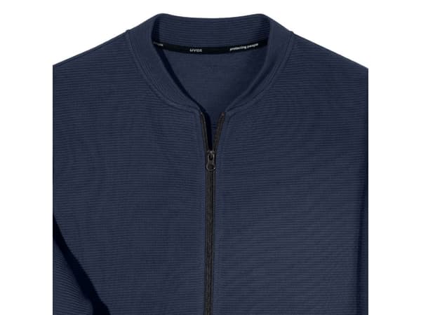 Uvex 70106, Jakke, Mann, Blå, 5XL, 2 lommer, Glidelås