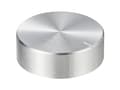 Miniatyrbild 1 av 2: TRU COMPONENTS TC-11696512 Drejeknap med knopmarkering Sølv (Ø x H) 40 mm x 13 mm Aluminium, Plastic 1 stk