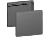 Rittal 8660.041, Electrical enclosure side panel, Stainless steel, Steel, 400 mm, 200 mm