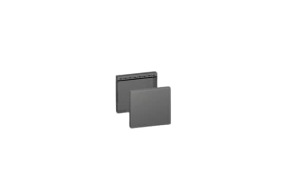 Rittal 8660.041, Electrical enclosure side panel, Stainless steel, Steel, 400 mm, 200 mm