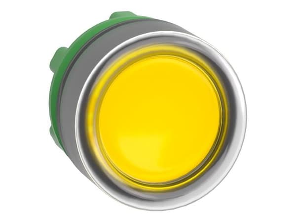 Schneider Electric ZB5, Knapp, Grå, Universal LED, IP66, IK05, Klass II
