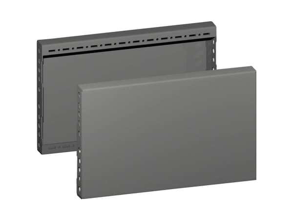 Rittal 8660.042, Sidepanel til strømskap, Rustfritt stål, Stål, 500 mm, 200 mm