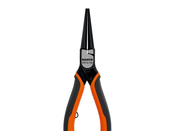 Pyöreäkärkiset pihdit 2521G-140mm 2-komp. kahva