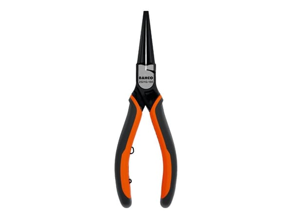 Pyöreäkärkiset pihdit 2521G-140mm 2-komp. kahva