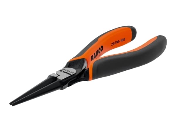 Pyöreäkärkiset pihdit 2521G-140mm 2-komp. kahva