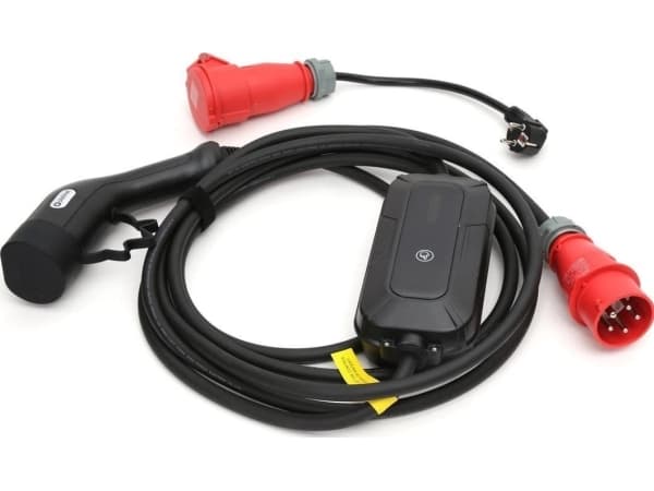 Platinettlader Bærbar EV/PHEV AC Type 2 22 kW billader